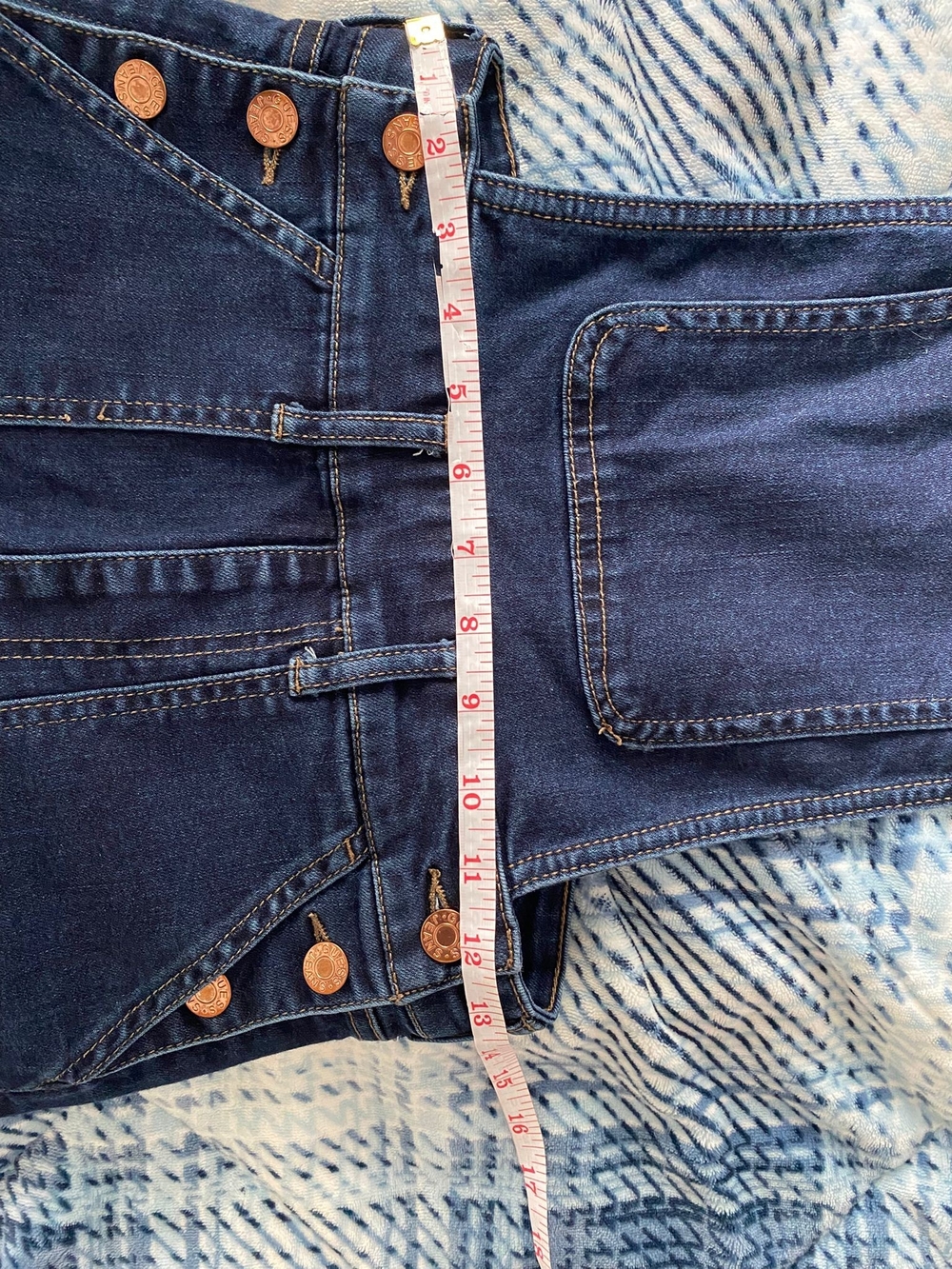 GUESS Indigo Blue Denim Overalls for Women Like New ❤️ - Picture 10 of 11